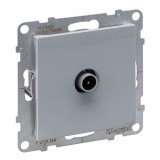Priza TV de capat tata Legrand Suno aluminiu 721364