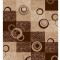 Traversa Covor, Daffi 13058-120, Bej / Maro, Latime 100 cm, Diverse Lungimi