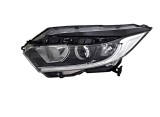 Far HONDA HR-V (RU), 09.2018-, partea stanga, TYC, cu &amp;quot;lumina timp de zi&amp;quot; tip LED; H11+HB3+WY21W; electric; cu motor; halogen