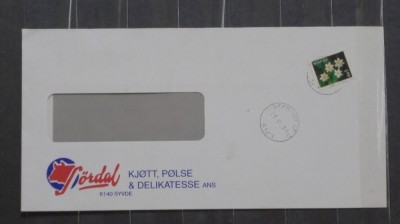 NORVEGIA - PLIC CIRCULAT SORDAL KJOTT, POLSE &amp;amp; DELIKATESSE ANS - TIMBRAT. foto