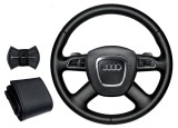 Husa volan auto din piele naturala tipar original., Universal, Lumi LUXURY