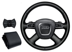 Husa volan auto din piele naturala tipar original.