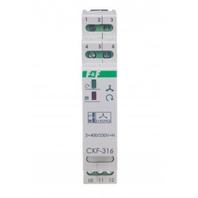 Releu Monitorizare Tensiune DIN SPDT CKF-316 foto