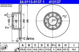 Disc frana ATE 24.0113-0137.1