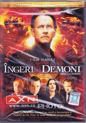 DVD Film de colectie: Ingeri si demoni ( cu Tom Hanks; SIGILAT ,vezi descriere) foto