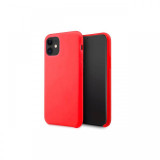 Husa iPhone 12 Mini Lemontti Silicone Lite Rosu