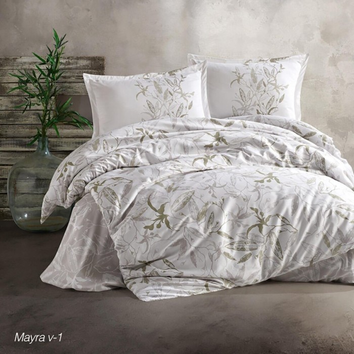 Lenjerie de pat ranforce clasy king size (galya)
