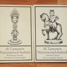 Set 2 carti Nimzowitsch-Indisch de M. Taimanow