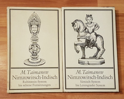 Set 2 carti Nimzowitsch-Indisch de M. Taimanow foto