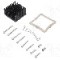 Radiator extrudat, aluminiu, 35mm x 35mm, neagra, Advanced Thermal Solutions - ATS-61350R-C1-R0