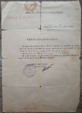 Ordin de Serviciu, Serviciul Drumurilor Nationale Focsani 1944