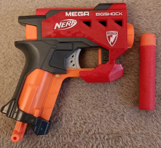 Pistol de jucarie Nerf Blaster Mega Bigshock foto