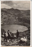 CPIB 22194 - CARTE POSTALA - MUNTII RETEZAT. LACUL ZANOAGA, RPR, Circulata, Fotografie