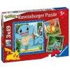Ravensburger - Puzzle personaje Pokemon 3x49 piese