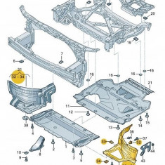 Carenaj Roata Fata Stanga Polcar Audi A6 C7 2011-2014 13E1FL-1PL