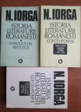 Istoria literaturii romanesti - N. Iorga 3 volume