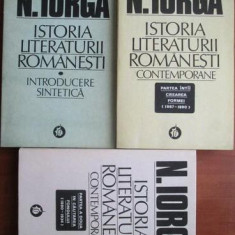 Istoria literaturii romanesti - N. Iorga 3 volume