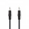 Cablu audio Stereo Jack 3.5 mm tata - 3.5 mm tata 2m Nedis
