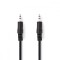 Cablu audio Stereo Jack 3.5 mm tata - 3.5 mm tata 2m Nedis
