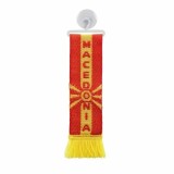 Fanion mic cu ventuza - Macedonia Garage AutoRide