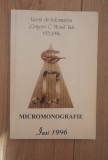 Liceul de Informatica &quot;Grigore C. Moisil&quot; Iasi 1971-1996 - micromonografie - Aurel Cucu, Polirom