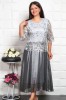 Rochie Maxi Casandra Antracit - 58Marimea, Yves