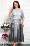Cumpara ieftin Rochie Maxi Casandra Antracit - 58Marimea