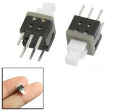 Push buton 6x6 mm, cu retinere - 124500 foto