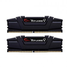 Memorii G.SKILL Ripjaws V Black, 16GB(2x8GB), DDR4, PC4-32000, 4000MHz CL16, 1.4V, Dual Kit
