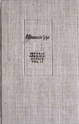 ISTORIA GANDIRII ANTICE VOL.2-ATHANASE JOJA-241894 foto