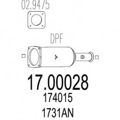 Filtru de particule , funingine PDF Citroen C4 (la_) 2.0 HDi MTS - 17.00028 foto