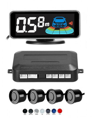 Senzori parcare cu display LED S3068 cu afisare individuala pe fiecare senzor foto