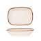 Rinart Placa de service - Brunilda - Por&Aring;&pound;elan - 17x11 cm - set de 2