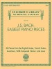 J.S. Bach: Easiest Piano Pieces: Schirmer&#039;s Library of Musical Classics, Vol. 2141