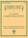 J.S. Bach: Easiest Piano Pieces: Schirmer&#039;s Library of Musical Classics, Vol. 2141