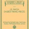 J.S. Bach: Easiest Piano Pieces: Schirmer&#039;s Library of Musical Classics, Vol. 2141