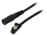 Cablu DC 5,5/2,1 mm &icirc;n unghi 2x0,5mm2