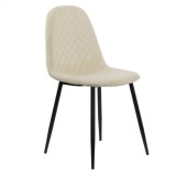 SCAUN DE BUCATARIE DIN CATIFEA BUC 237X CREM