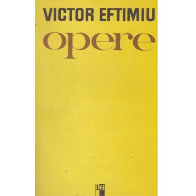 Victor Eftimiu - Opere - 16 - 135156 foto