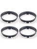 Inele Centrare Jante 74.1-72.6 mm ALUTECHNIK - Set 4 Buc. Ghidaj Butuc Roata