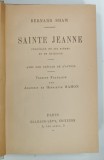 SAINTE JEANNE par BERNARD SHAW , 1925