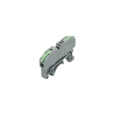 Conector rapid cablu electric 2P, 0.08-4mm, 32A/450V pentru sina DIN Leader