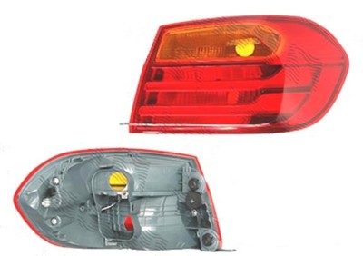 Stop spate lampa Bmw Seria 4/4 Gc (F32/F33/F36), 12.2013-, spate, Dreapta, partea exterioara; H21W+LED+P21W; fara suport bec, DEPO foto