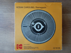 Magazie circulara 80 diapozitive Kodak Carousel Diamagazin Germania foto