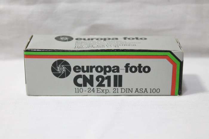 Film foto CN21 II 110-24 exp Europa-Foto - sigilat - expirat