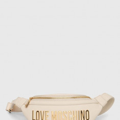 Love Moschino borseta culoarea bej