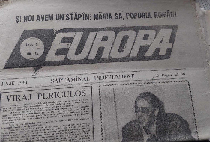 ziarul EUROPA - anul 2, nr. 32