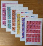 Cumpara ieftin ✅RO 1991 ,LP 1268 ,&quot;Camp. Mond. de atletism Tokyo &quot;,coli intregi 5x5 , MNH