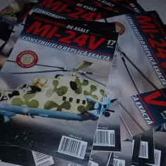 lot 25 reviste fara machete,Revista ELICOPTERUL DE ASALT MI-24V,2018/2019/2021