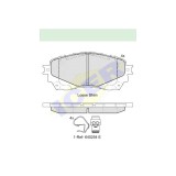 Set placute frana Icer 182126, parte montare : Punte Fata